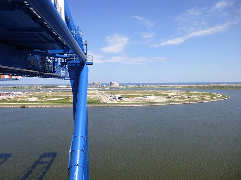 infrastructure at port freeport