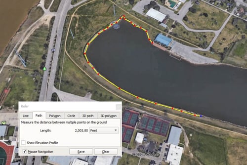 Measurement - Brazos River