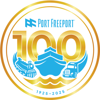 Port Freeport - Anniversary logo_Full Color