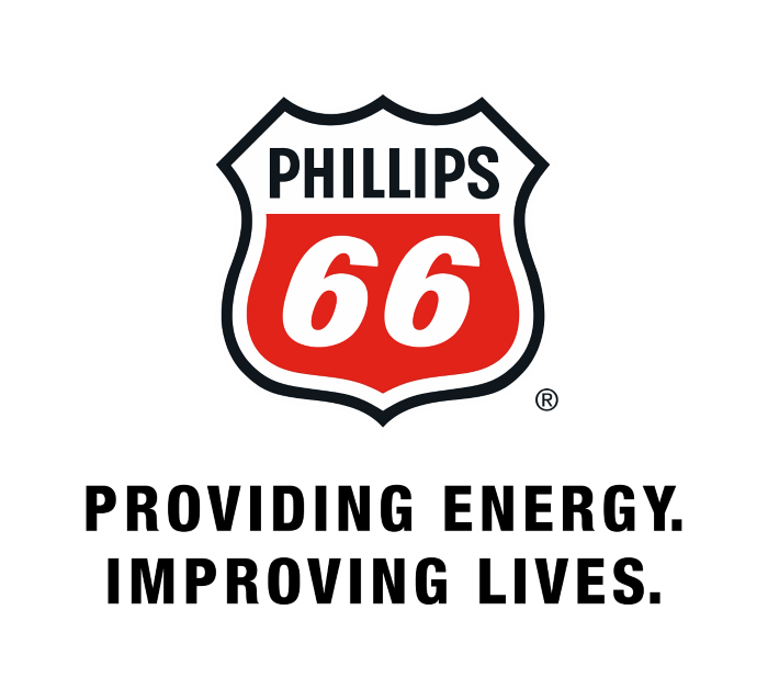 Phillips 66 Logo With Tagline Stacked PMS 485 C 2025 v2