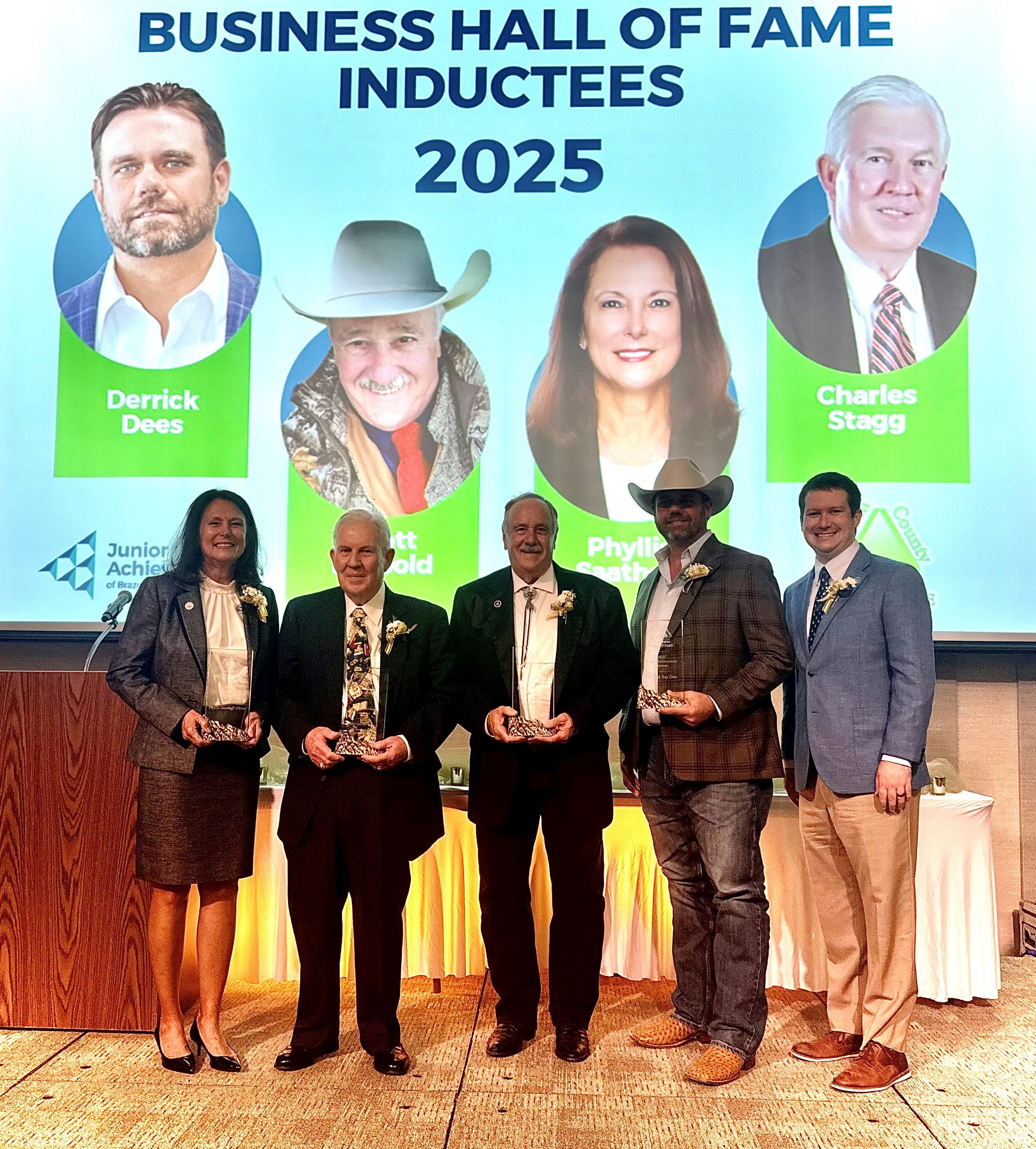 09/19/2025 PORT FREEPORT CEO PHYLLIS SAATHOFF INDUCTED INTO 2025 BRAZORIA COUNTY BUSINESS HALL OF FAME